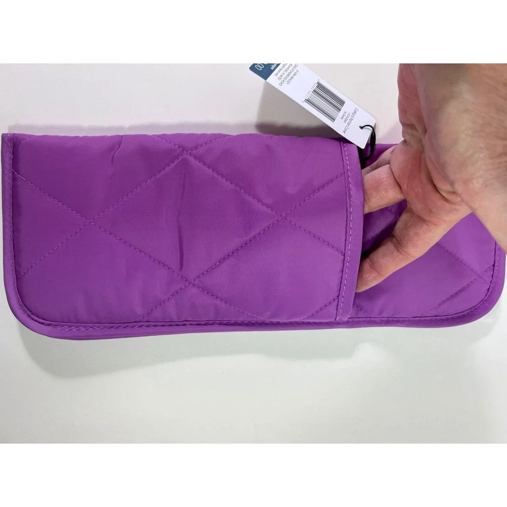 Vera Bradley Curling & Flat Iron Cover Iris Orchid NWT